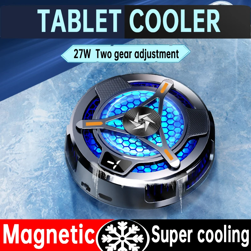 

Magnetic cooler for iPad Tablet Semiconductor cooling two modes adjustable Super quiet cooling radiator Dedicated for Tablet