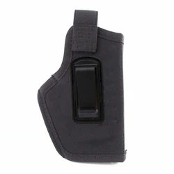 Universal Tactical IWB Holster with Clip for Concealed Carry and Outdoor Training (Black)