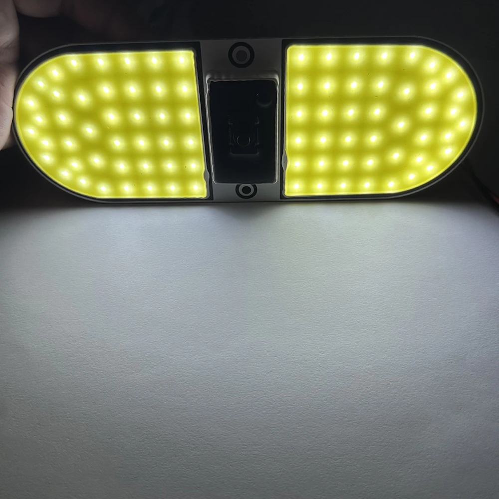 

Новинка, 84 светодиода, универсальное овальное интерьерное искусственное освещение, cob-дисплей, чтение детской, 12-24 В, 20 см, автомобильный Грузовик, высокая яркость, панель для крыши кабины