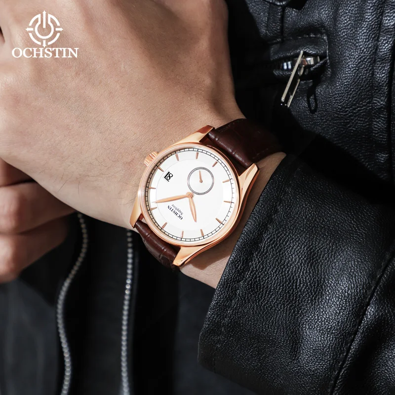 OCHSTINProminente Celebrity Series New 2024 Personalized Trend Multi functional Quartz Movement Watch Men's Quartz Watch