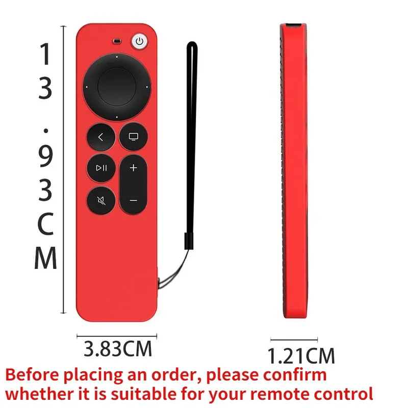 Luminous Silicone Remote Cover 1Pcs For Apple TV Siri Remote 4K