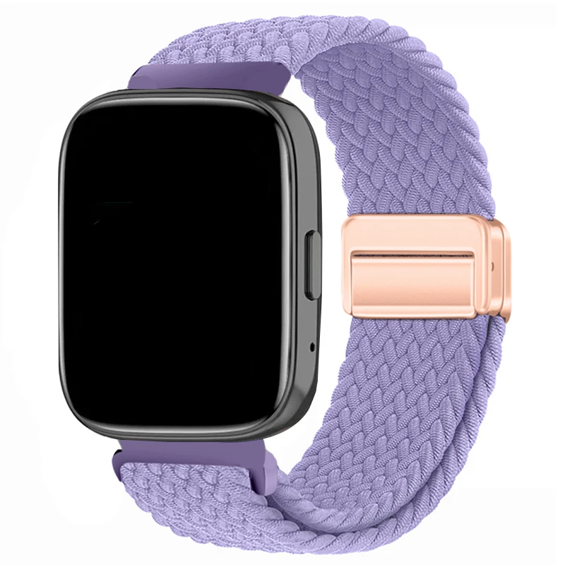 Braided Nylon Solo Loop Band with Magnetic Buckle