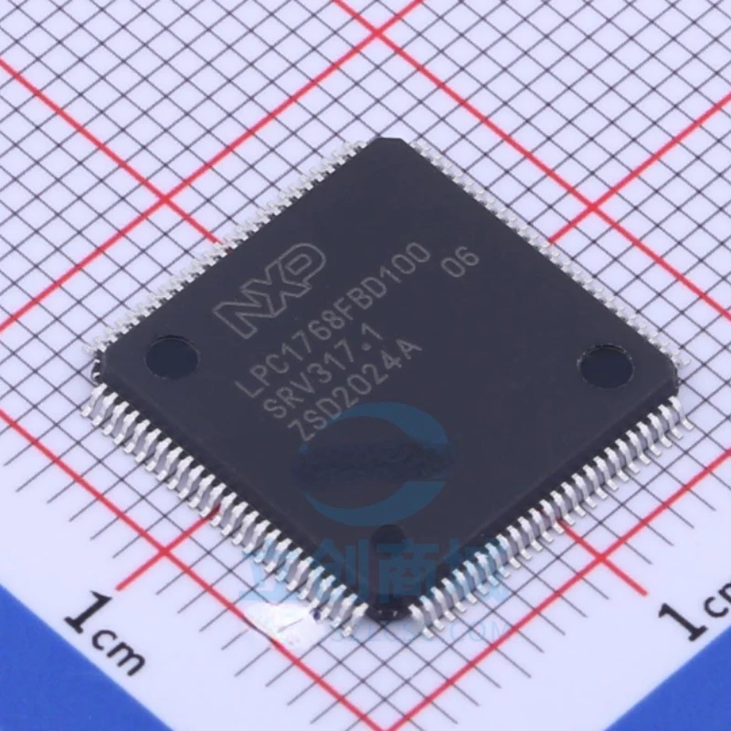 

Оригинальный Новый Встроенный микроконтроллер LPC1768FBD100, 2 шт., микроконтроллер IC LPC1765FBD100