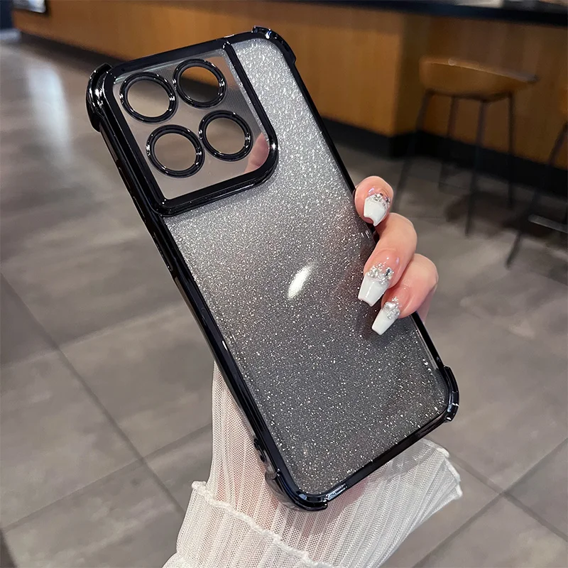 Glitter Electroplated Phone Case - Sparkling Protective Cover