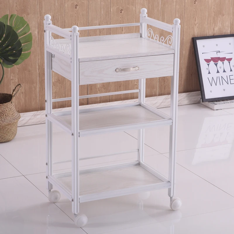 Trucco Barber Salon Trolley Storage Cosmetic Tea Medical Salon Trolley Tattoo Carrello Portatoggetti Salon Furniture Rr50St