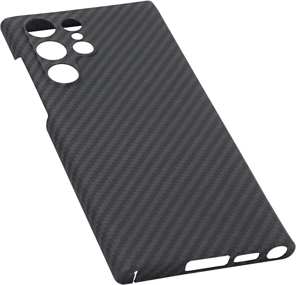 Ultra Slim Aramid Fiber Protective Case - Soft Touch & Durable Carbon Finish