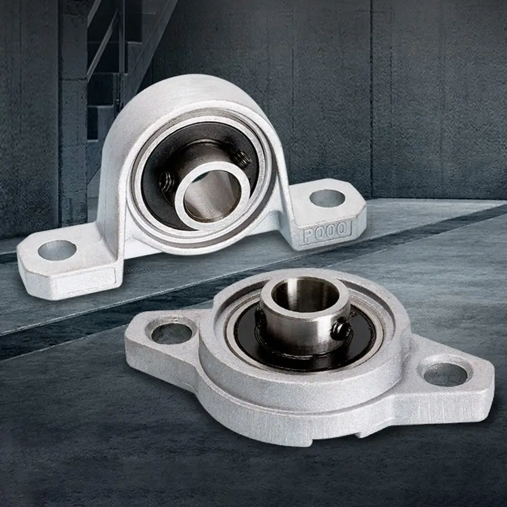Description Picture 2 of itemKP000 KP001 KP002 8-30mm Pillow Block Rhombic Bearing ZINC Alloy Insert Linear Bearing Shaft Self-aligning Mounted Block Cast