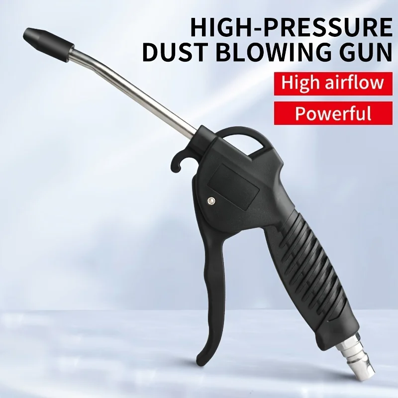 Adjustable Brass Nozzle Air Blow Gun - Industrial Air Compressor Accessory