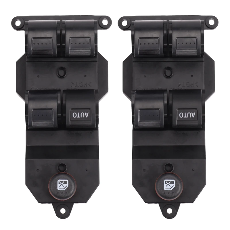 

2X New 2001 2002 2003 2004 2005 For Honda Civic Electric Power Window Master Switch