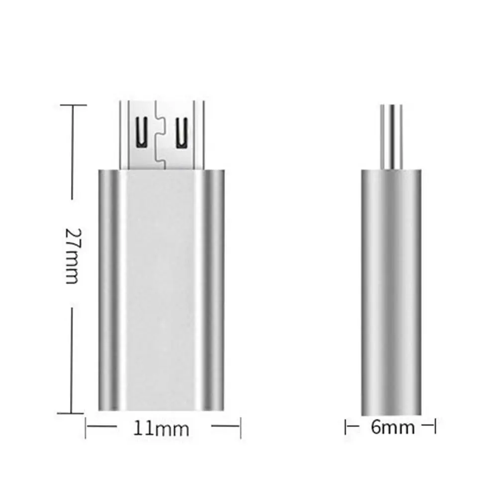 휴대용 암 수 빠른 전송 전화 태블릿 변환기, OTG 어댑터, C 타입-마이크로 USB USB-C 어댑터 소켓