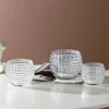 Modern Minimalist Crystal Small Vase Living Room Mini Transparent Glass Ball Flower Arrangement Hydroponic Desktop Decoration 5