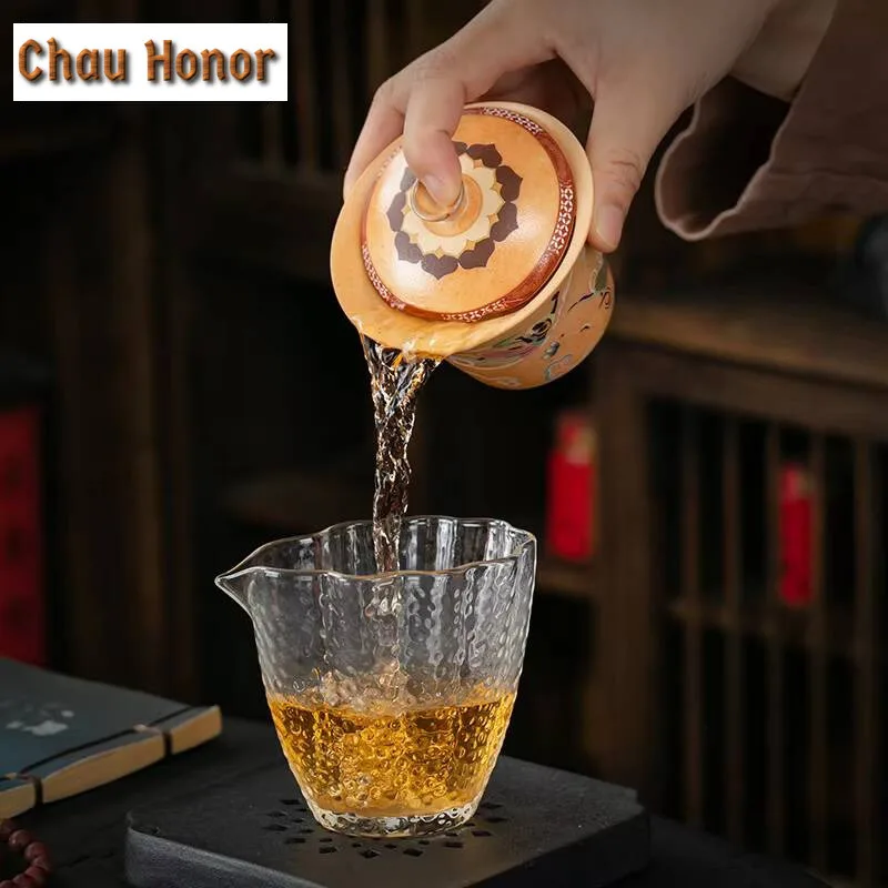 150ml Antique Hand-painted Dunhuang Apsaras Gaiwan Zen Tea Tureen Chinese Tea Making Cover Bowl Teaset Accessories Decoration