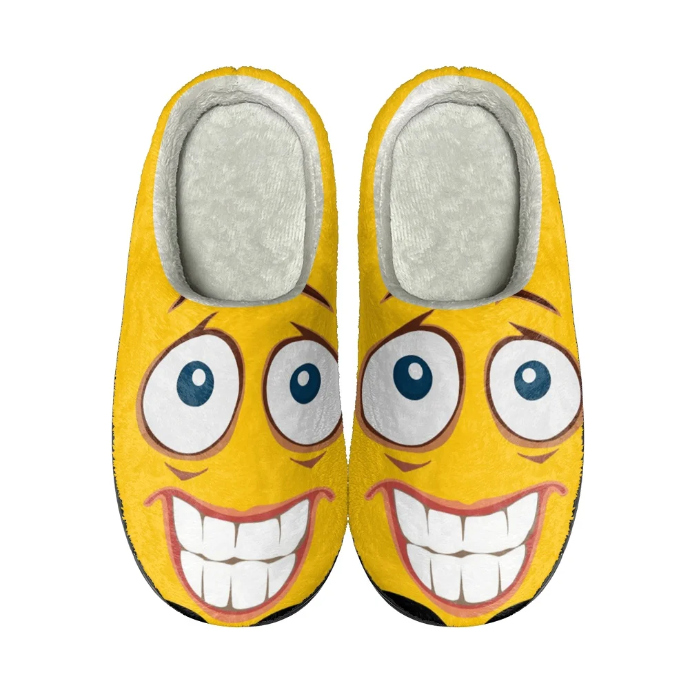 

Cartoon image printing Home Cotton Custom Slippers Mens Womens Sandals Plush Casual Keep Warm Shoes Thermal Slippe