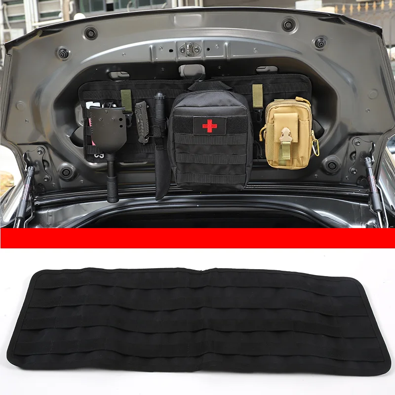 

For 2016-2023 Mazda MX-5 Oxford cloth black car tail box cover multi-tool hanging pocket car decoration accessories