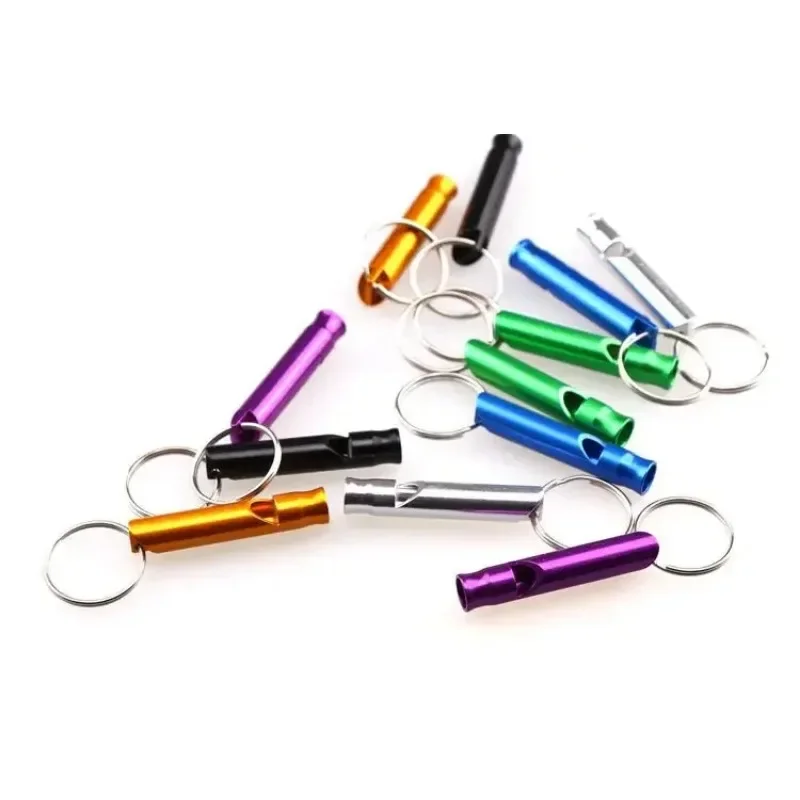 Pet Dog Training Whistle Dogs Puppy Sound Portable Flute Aluminum Alloy 3 Pcs