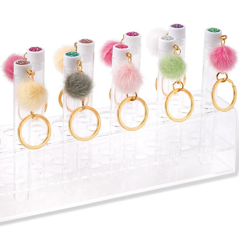 50/10pcs 골드 키 체인 속눈썹 브러쉬 튜브 속눈썹 브러쉬 눈썹 마이크로 브러쉬 래쉬 확장 마이크로 브러쉬 컨테이너 메이크업 도구