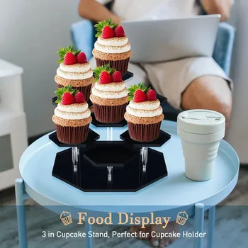 Hexagonal Acrylic Display Rack 5