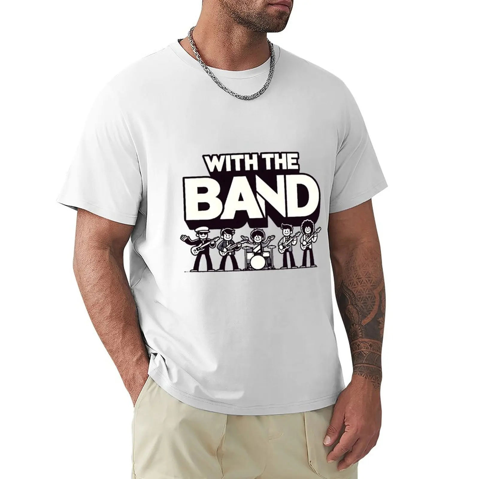 

With the Band - Rock the Look T-Shirt sublime plus sizes oversizeds shirts graphic tees black t shirts for men