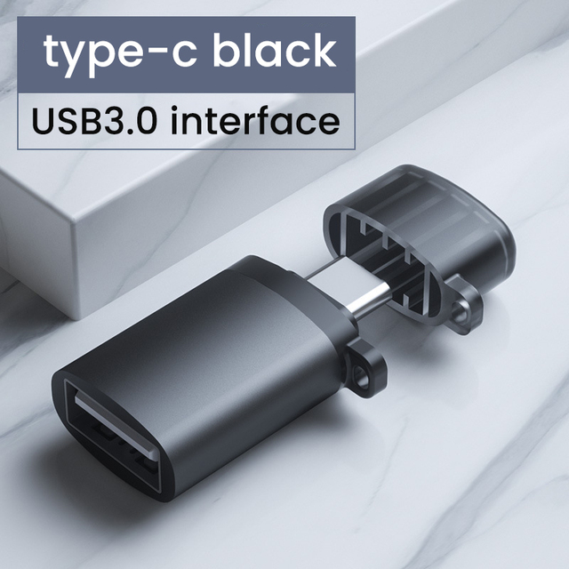 3.0 Converter USB Type C OTG Adapter USB C Male To Female Converter For Macbook Samsung USB Type-C Converter For Laptops