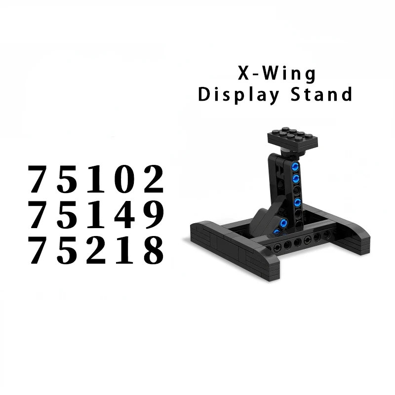 Space Wars X-Wing Fighter Espositore Building Blocks Staffa Fai Da Te Compatibile 75102 75149 75218 Set Regalo Giocattolo In Mattoni (Solo Supporto)