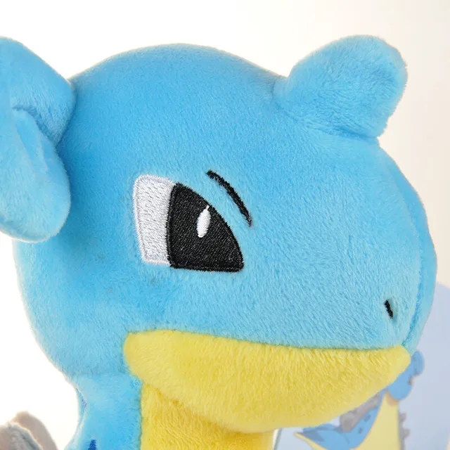 Kawaii Pokemon Lapras Stuffed Toys Cartoon Cute Water Sprit Plush Dolls Throw Pillow Birthday Gift  For Kids Friends Boys 2