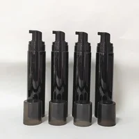 10/20ชิ้นขวดปั๊มโฟมสีดำสบู่ล้างหน้าขวดโฟมขวดพลาสติกแบบเติมได้แชมพูโลชั่น 1