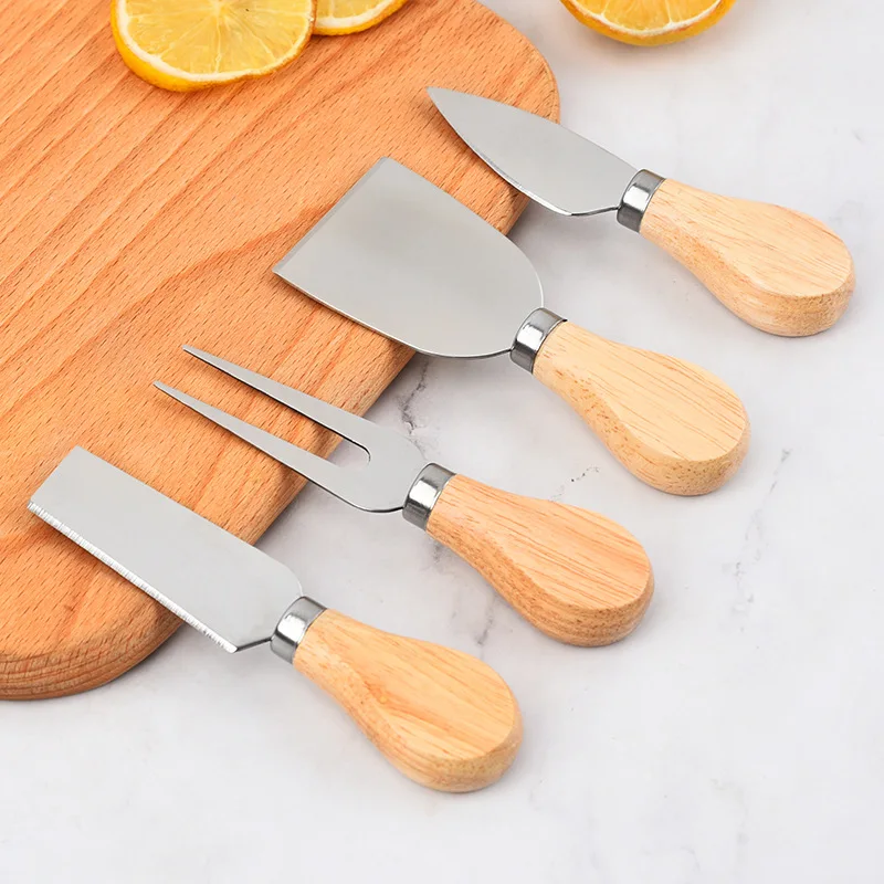 Rubber Wood Handle Cheese Slicer Cheese Curler Geneva - Explore Collection  - China Cheese Knife Set and Cheese Tools price