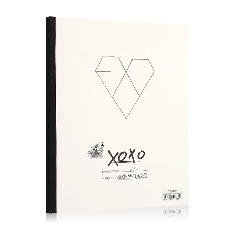 

Genuine Original EXO K XOXO Album Korean Version Wu Yifan Kris Luhan Male Singer Team Pop Music 1 CD Box Set