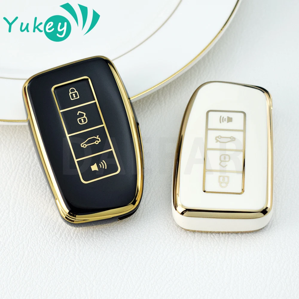 3 4 Pulsanti Tpu Car Key Case Cover Per Lexus Es Ls Ux Ux 300E Nx Lc Nx Gs Rx Is Es Gx Lx Rc 200 250 350 Ls 450H 300H Shell Fob