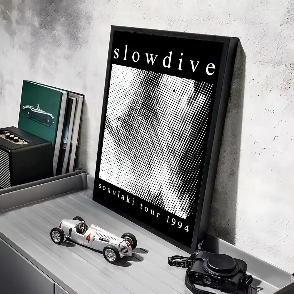 S-Slowdive Band-Poster-Aufkleber, HD, wasserfest, Gemälde, Wandkunst für Schlafzimmer, Wohnzimmer, Heimdekoration, Dekoration, Geschenk – Detail 6