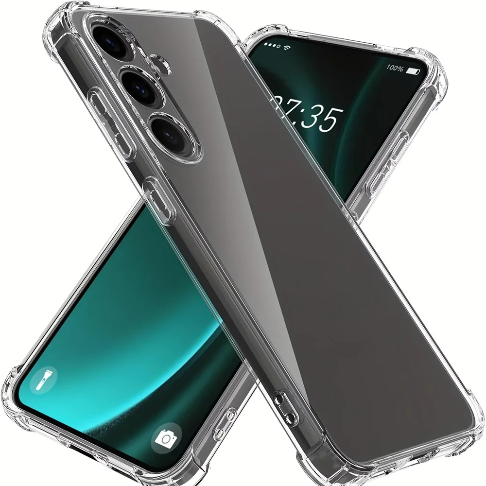 Ultra-Thin Clear Silicone Soft TPU Phone Case