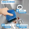 30 Inch Double Bowl Drop-in/Topmount Kitchen Sink Steel Kitchen Sink with Drainage Pipes and Fruit Baskets for Kitchen Bathroom 4