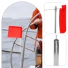 Yacht Wind Flag Weather Vane Outdoor Direction Pendant 304 Stainless Steel 2