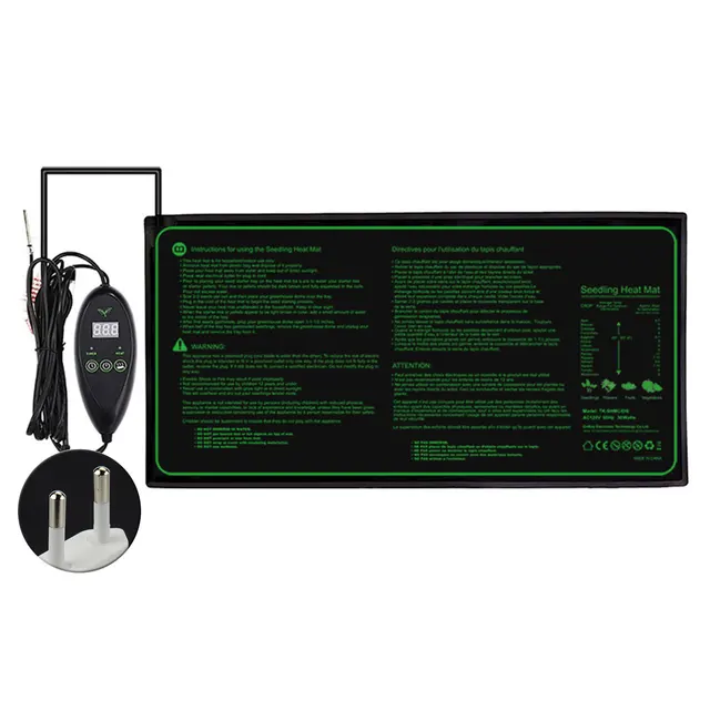 Multifunkcionális A Digitális Termosztát Hüllőkkel Palánták Hőszőnyege Sörgyártás Ip67 Vízálló Üvegház Pvc Uk Eu Dug - Image 4