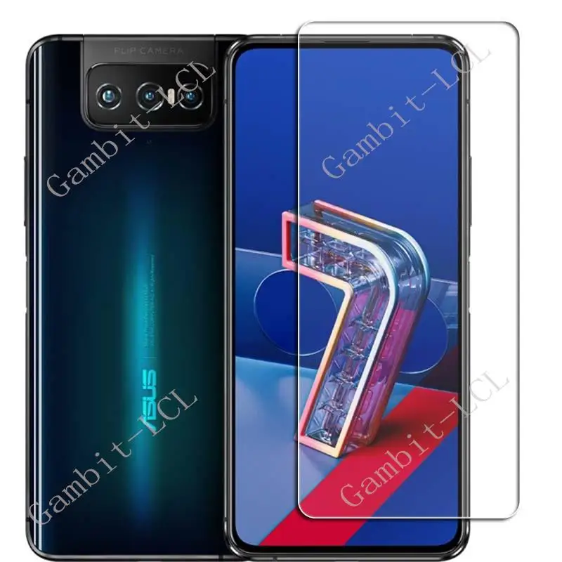 

Закаленное стекло 9H HD для Asus Zenfone 7 Pro, защитная пленка Zenfone7 7Pro ZS670KS ZS671KS I002D, защитная пленка для экрана 6,67 дюйма