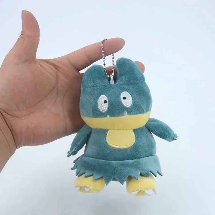 

10pcs/lot Pokemon Snorlax Plush 12cm Toys Doll Soft Stuffed Pendant Keychain Christmas Gift