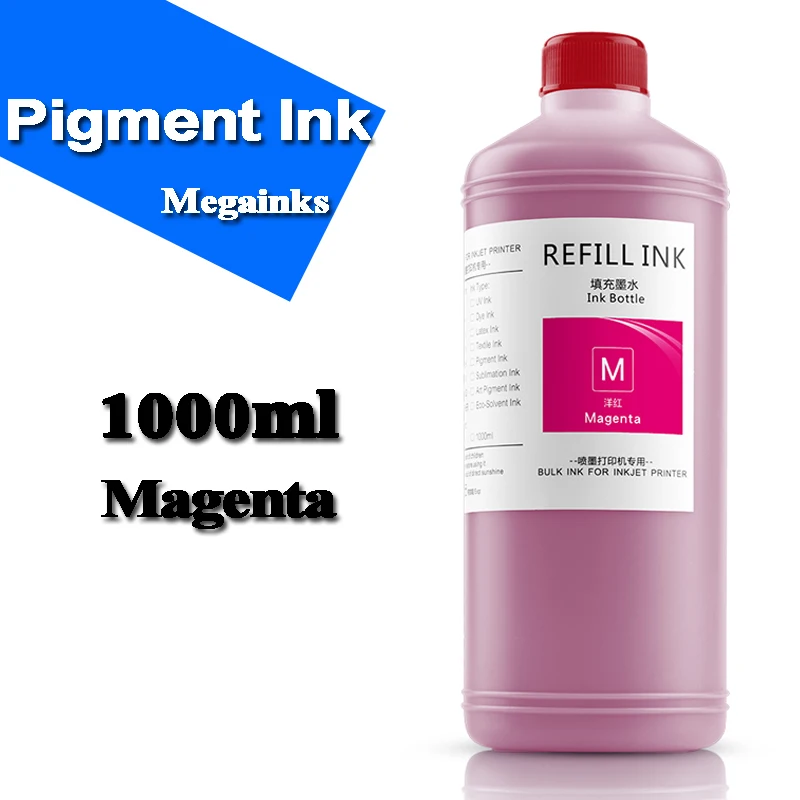 1000ml  Pigment ink For Epson Stylus Pro 4000 4800 4880 7800 7880 9800 9880 7500 7600 9500 9600 printer