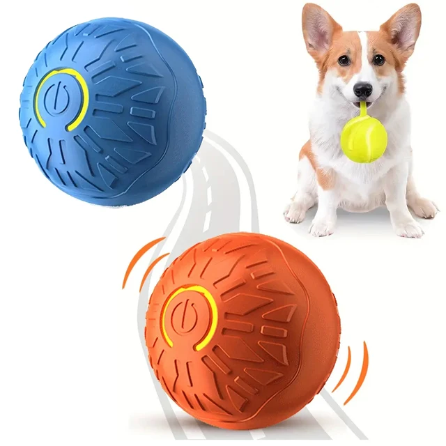 S6062e36471d34f4fa8f4e531a3e0e075L.jpg Smart Dog Toy Ball Automatic Interactive Pet Electronic Rolling USB Rechargeable Moving Bouncing for Puppy to Large dog Chew Toy