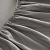 100%polyester 30CM High solid snug fit Egyption Quality Fitted Sheet only Elastic Band Around Mattress Easy Care(no pillowcases) 5