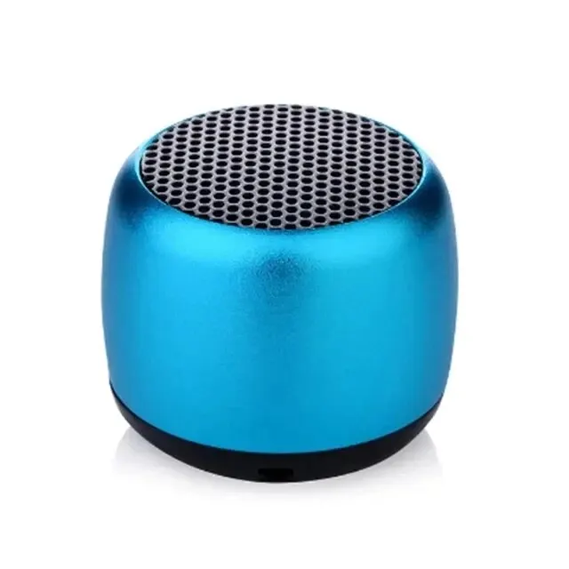 Portable Metal Bluetooth Speaker – Compact Wireless Outdoor Loudspeaker with USB and Subwoofer for Rich Audio Experience