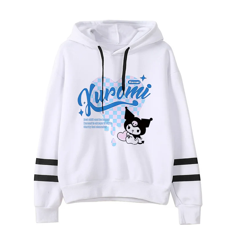 thumbnail image 1 of Sudaderas Y2k para mujer, ropa de moda, chaleco Kuromi, Sudadera con capucha Sanrio Kuromi, sudadera de Manga Harajuku, sudaderas con capucha para mujer, 1 of 5