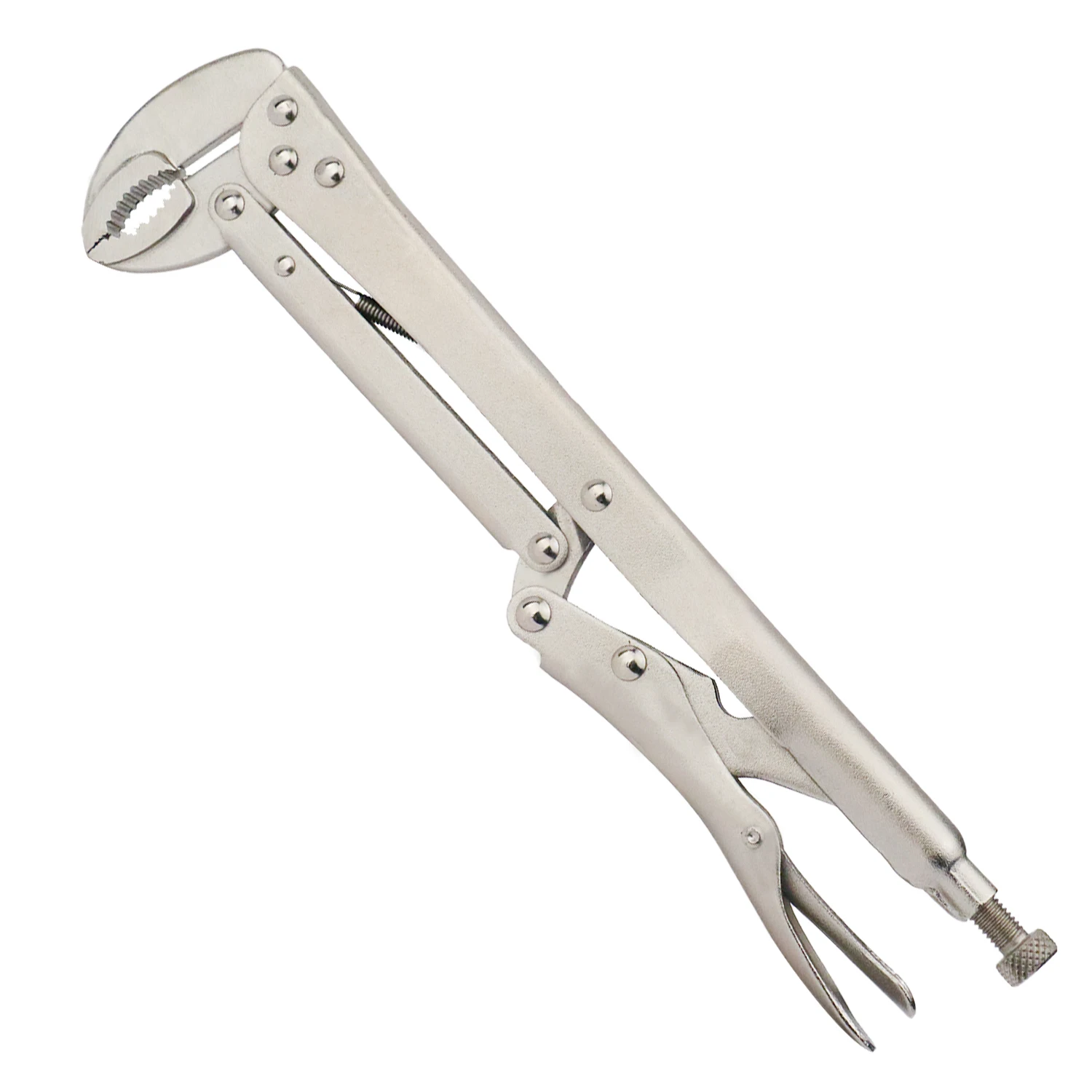 1PC 12 Inch Extended Long Reach Locking Vise-Grip Pliers Straight or 45 Degree or 80 Degree 3