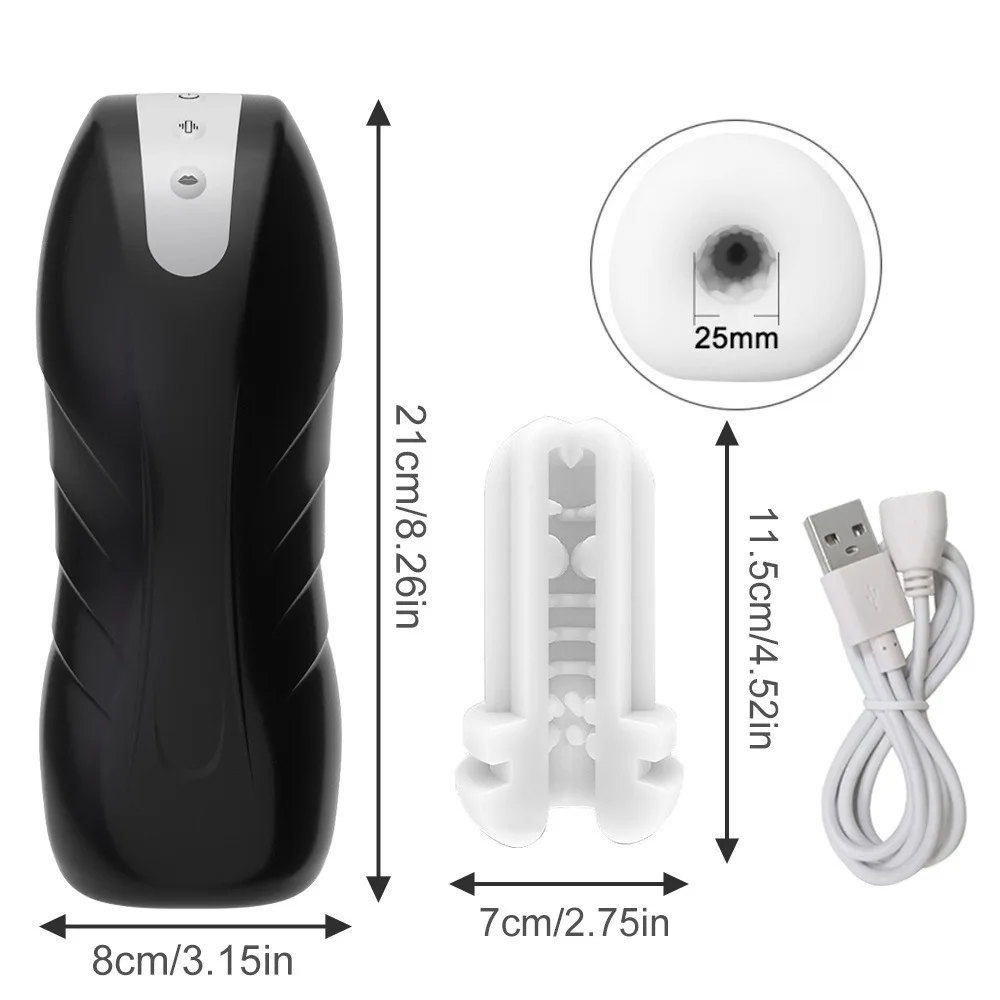 Automatic Masturbation Cup For Men With 10 Vibration Modes_voghion.com