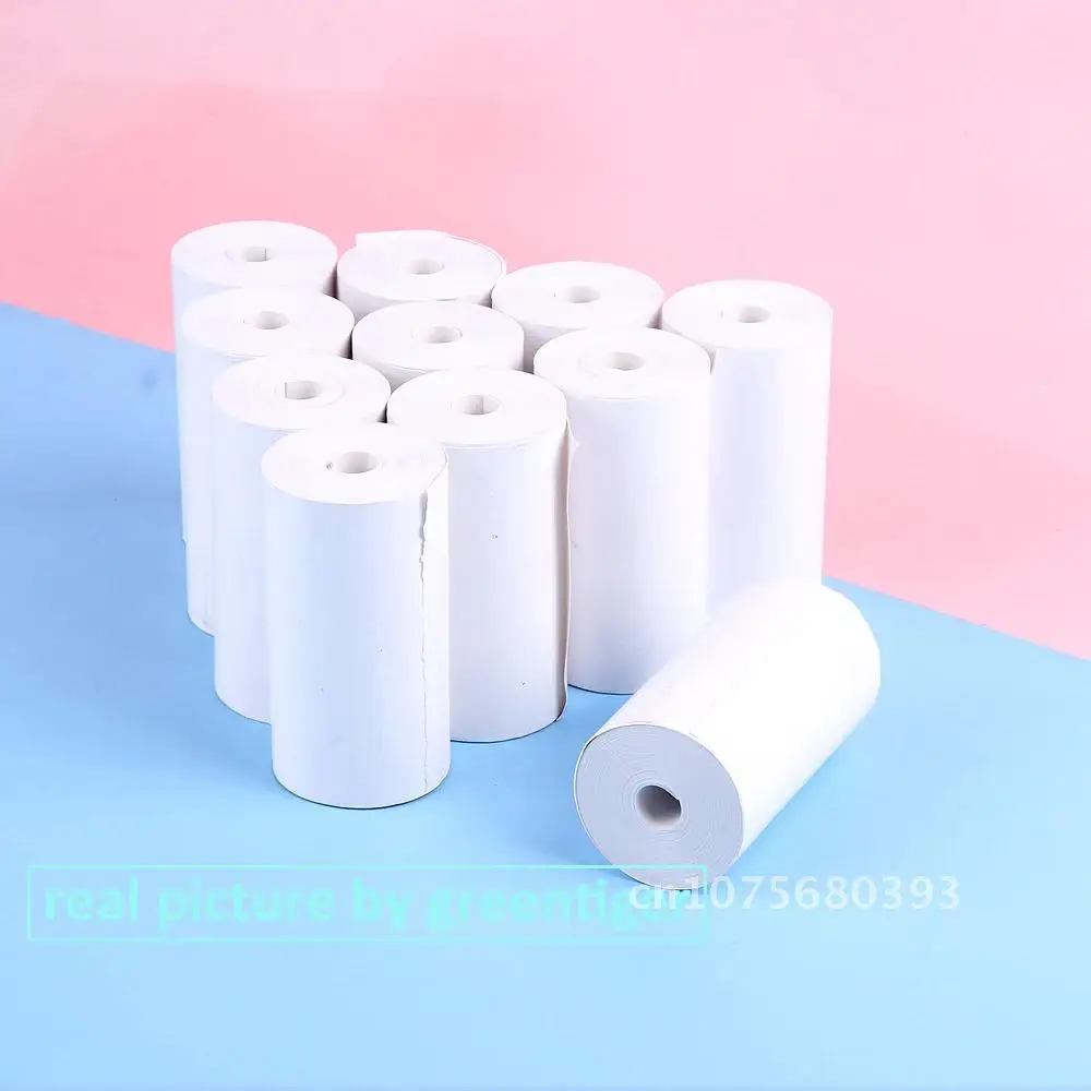 

9 Self-adhesive 57*25mm Pocket White Colorful Printer Paper Roll Direct Thermal Paper With Printable Sticker
