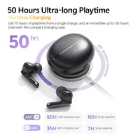 QCY MeloBuds N70 Adaptive ANC Wireless Earbuds Bluetooth 6.0 LDAC Hi-Res Audio 6 Mics Wireless Charging Earphones 50Hrs IPX5 - Image 6