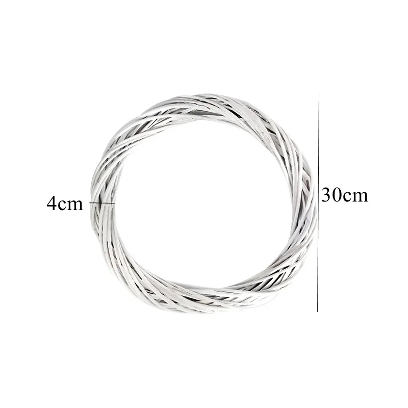 thumbnail image 1 of 1 paquete de ramas de pino artificiales de ratán blanco para Navidad, flores para decoración de puertas y árboles de Navidad, suministros para coronas navideñas, 1 of 5