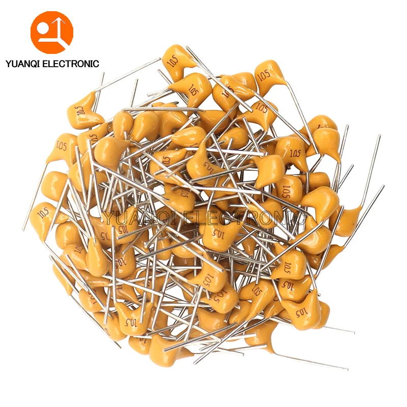 Ceramic Capacitor 100pcs 50V 10PF 47PF 100PF 2.2nF 4.7nF 10nF 100nF 470nF 1UF 0.1UF 0.47UF 102 222 472 103 104 105