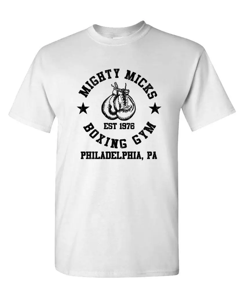 Mighty Mick'S Boxing Gym 1976-T-Shirt Unisex In Cotone T-Shirt
