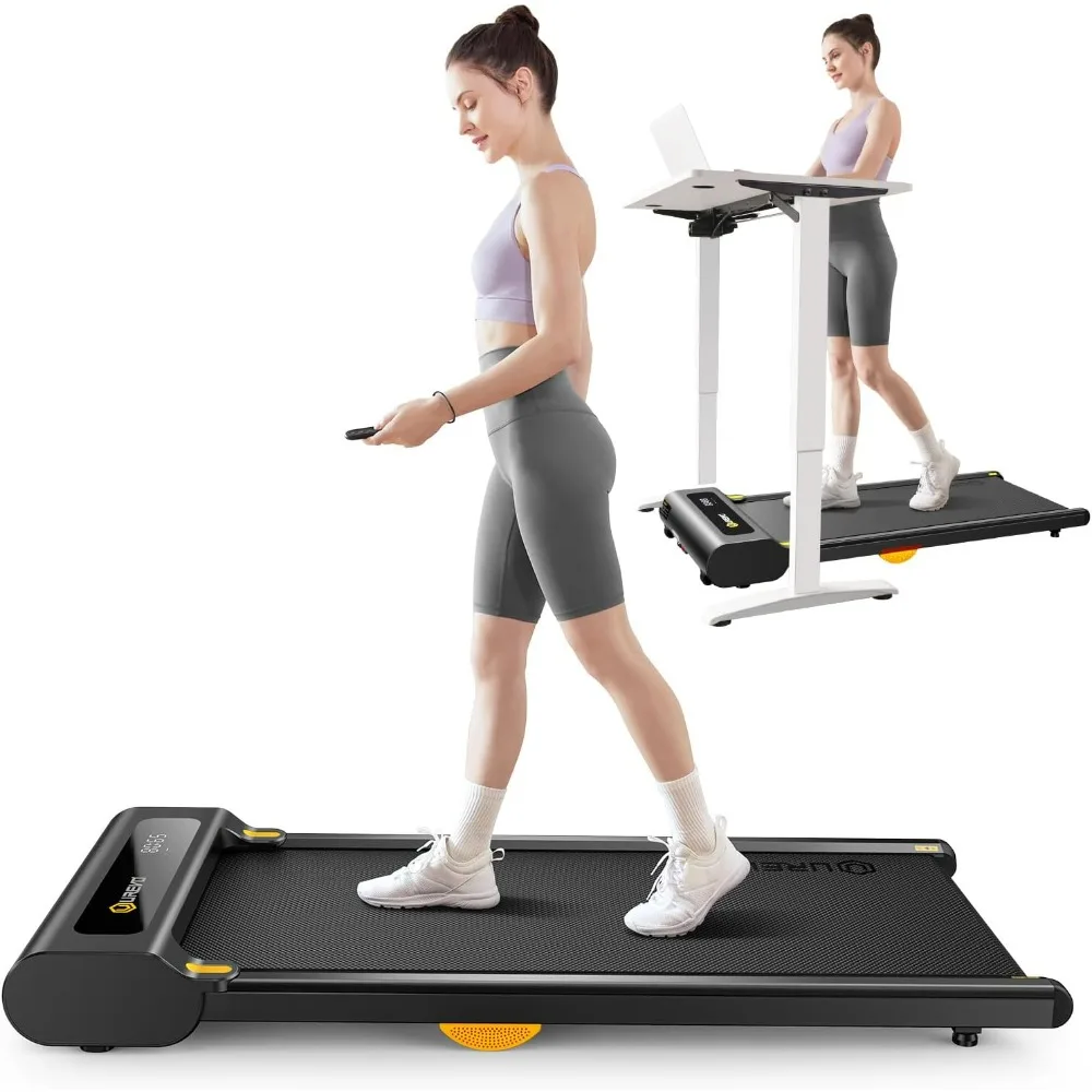 

Under Desk Treadmill, Walking Pad for Home/Office, Portable Walking Treadmill 2.25HP, Capacity Remote Control LED Display