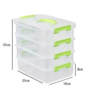 Stackable Transparent Storage Organizer 6
